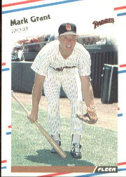 1988 Fleer Baseball Cards      584     Mark Grant